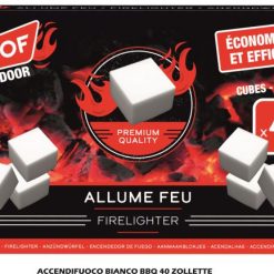 Accendifuoco Bianco Bbq Set 40 Pz.