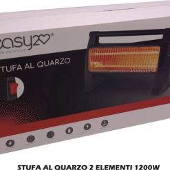 Stufa Al Quarzo 2 Elementi 1200W