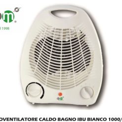 Termoventilatore Caldo Bagno Ibu Bianco 1000/2000W