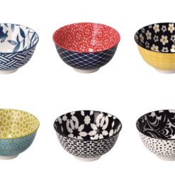 Ciotola Ceramica Avy Cm.14X7H 6 Decori