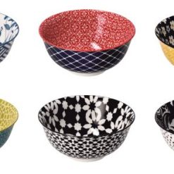 Ciotola Ceramica Avy Cm.20X9H 6 Decori