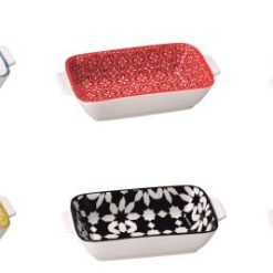 Pirofila Ceramica Avy Cm.23X13X5H 6 Decori