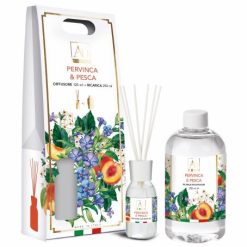 Diffusore Fragranze+Bast. Ml.125+Ricarica Ml.250 Pervinca/Pe