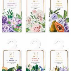 Buste Profumate+Gruccia Set 2 Pz. 6 Fragranze