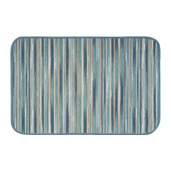 Tappeto Chalet Plus Dis.51 Cm.52X110 E Blu