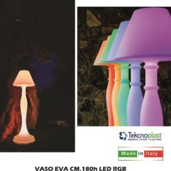 Lampada Eva Cm.180H Led Rgb