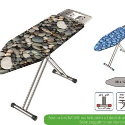 Tavolo Da Stiro Nature Cm.38X120