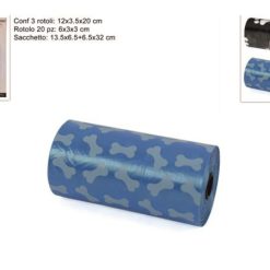 Sacchetti Igienici Cani Gatti Pz.20X3 Rotoli
