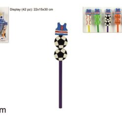 Matita Con 3 Gomme Sport Col. Ass.