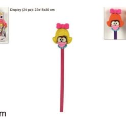 Matita Con 3 Gomme Testa