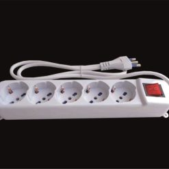 Multipresa 5 Prese Schuko Bip. 10/16A C/Int.