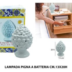 Lampada Pigna A Batteria Cm.13X20H