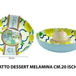 Piatto Dessert Melamina Cm.20 Ischia