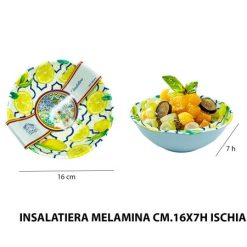 Insalatiera Melamina Cm.16X7H Ischia