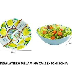 Insalatiera Melamina Cm.28X10H Ischia