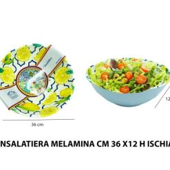 Insalatiera Melamina Cm.36X12H Ischia