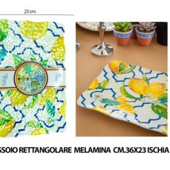 Vassoio Rettangolare Melamina Cm.36X23 Ischia