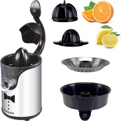 Spremi Agrumi Elettrico 160W con Leva Automatico Spremiagrumi Elettronico per Limoni e Arance