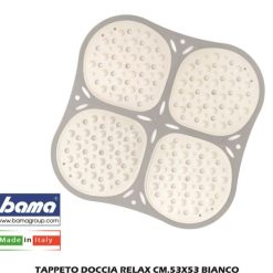 Tappeto Doccia Relax Bianco