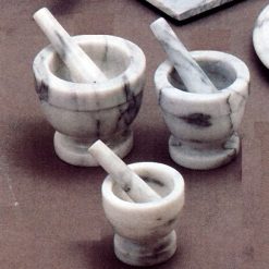 Mortaio Marmo Con Pestello Cm.12