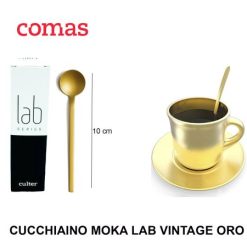 Cucchiaino Moka Lab Vintage Oro 18/10