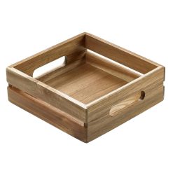 Cassetta Acacia Cm.32,5X26,5X7H