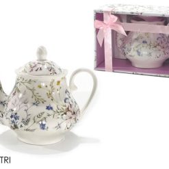 Teiera Lt.1,2 Con Coperchio Dec. Fiori
