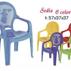 Sediolina Baby Plastica 6 Colori