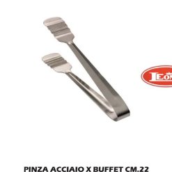 Pinza Acciaio X Buffet Cm.22