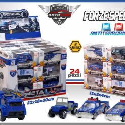 Veicoli Polizia In Box Assortiti