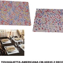 Tovaglietta Americana Cm.40X45 Ass.