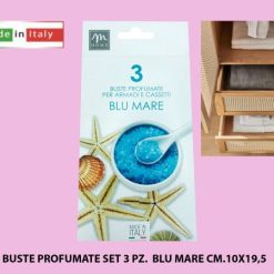 Buste Profumate Set 3 Pz. Blu Mare