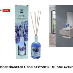 Diffusore Fragranze Con Bastonc. Ml.500 Lavanda
