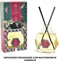 Diffusore Fragranze Con Bastonc. Ml.700 Vaniglia Esagonale