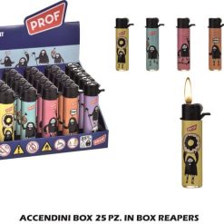 Accendini Box 25 Pz. In Box Reapers 40009635