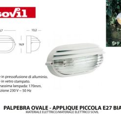 Palpebra Ovale-Applique Piccola E27