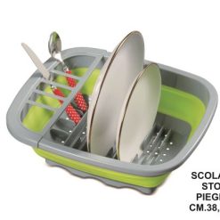 Scolapiatti E Stoviglie Pieghevole Cm.38,5X33