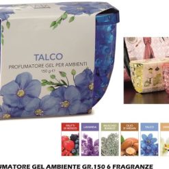 Profumatore Gel Ambiente Gr.150 6 Fragranze