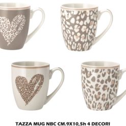 Tazza Mug Nbc Cm.9X10,5 Colori