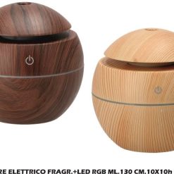 Diffusore Elettrico Fragr.+Led Rgb Ml.130 Cm.10X10H 2 Col.