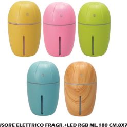 Diffusore Elettrico Fragr.+Led Rgb Ml.180 Cm.8X7X13H