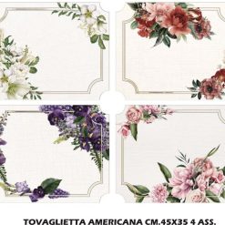 Tovaglietta Americana Cm.45X35 4 Ass.