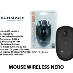 Mouse Wireless Nero