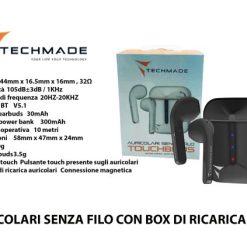 Auricolari Senza Filo Con Box Di Ricarica