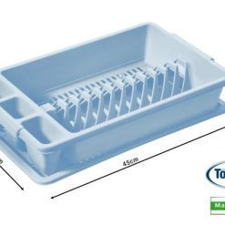 Scolapiatti Piccolo C/Vassoio Azzurro