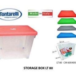 Contenitore Puzzle Box Lt.80 Cop. A Scatto Cm.60X40 H50