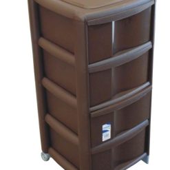 Cassettiera Bambu' 4 Cass. Wenge' Stefanplast