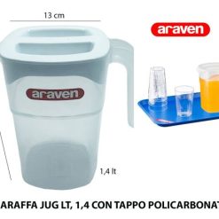 Caraffa Jug Lt.1,4 Con Tappo Policarbonato (Copia)