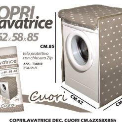 Coprilavatrice Dec. Cuori Cm.62X58X85H