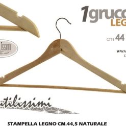 Stampella Legno Cm.44,5 Naturale